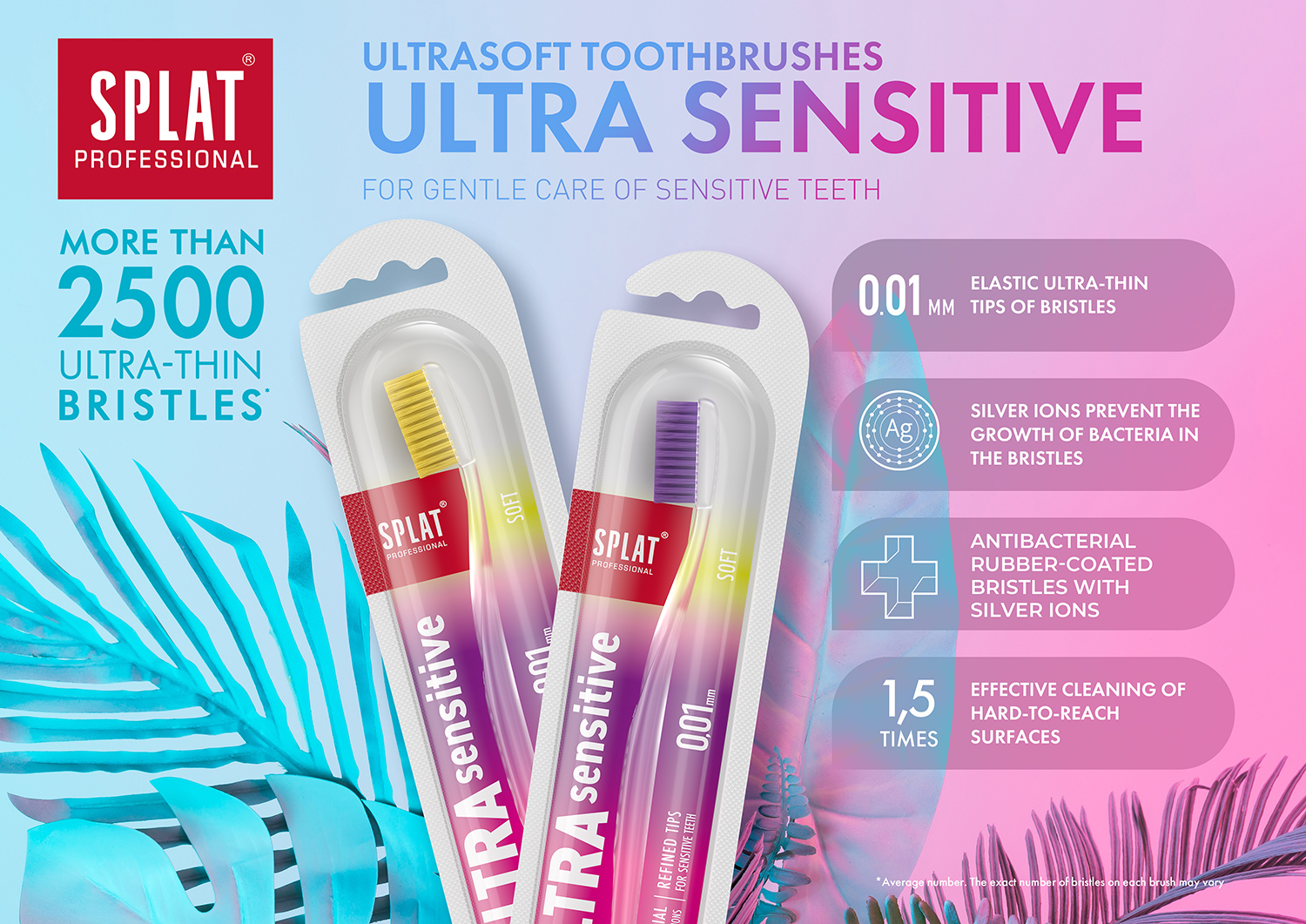 SPLAT® Professional Ultra Sensitive toothbrush