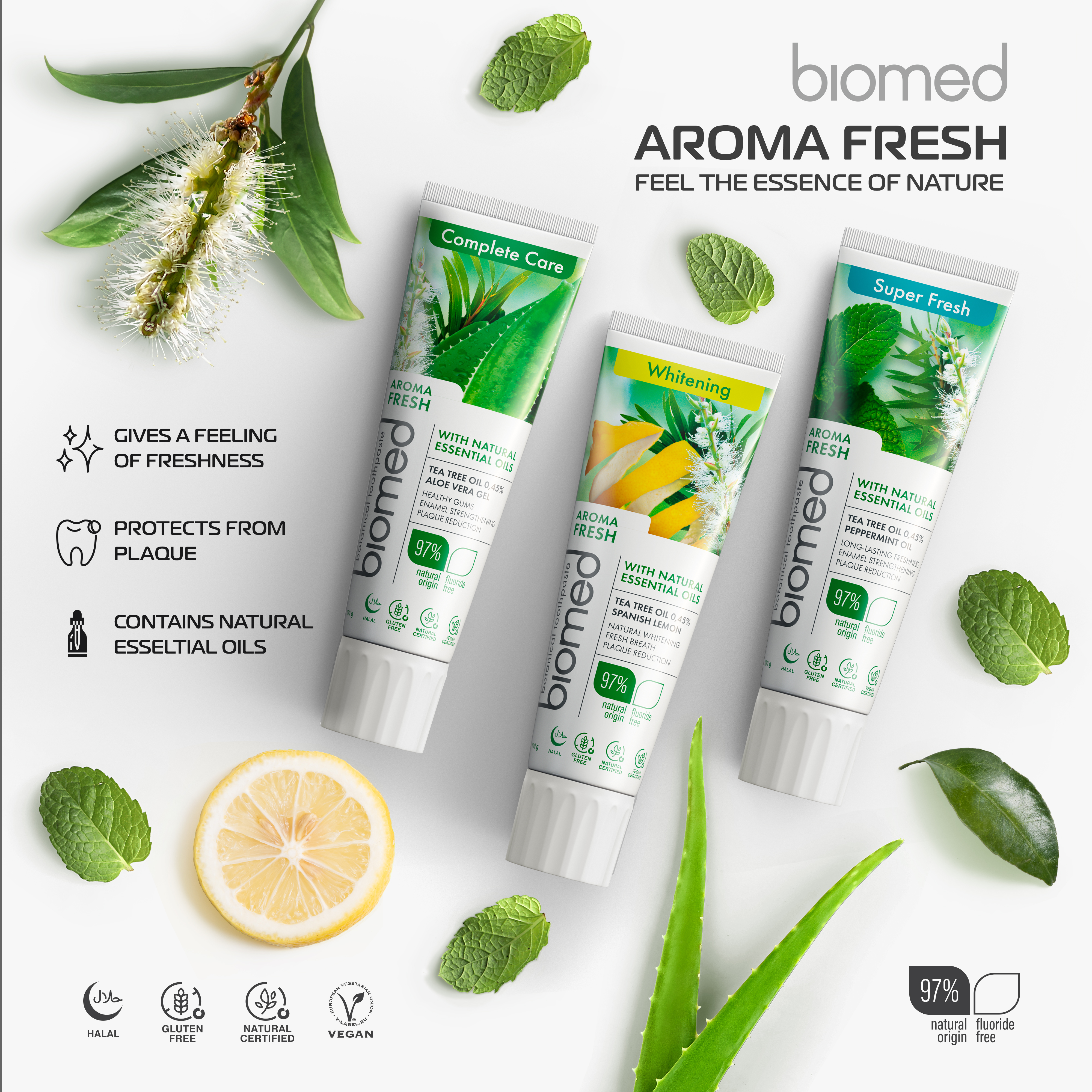 Biomed® Aroma Fresh Super Fresh toothpaste | SPLAT